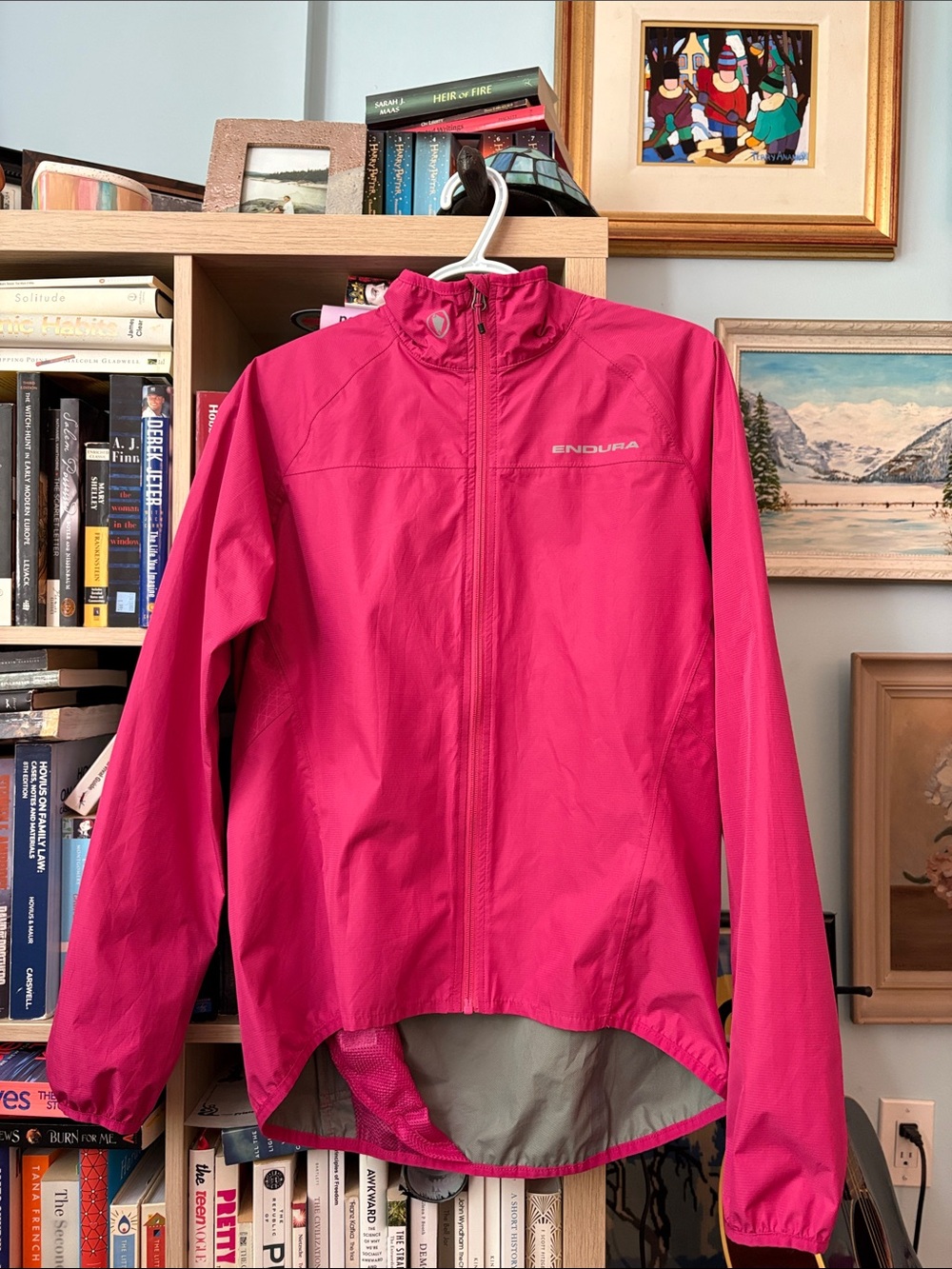 Endura Women's Waterproof Cycling Jacket — Pink